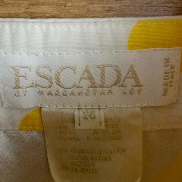 ESCADA Sweet Romance Puff Sleeve Mini Dress - Picture 10 of 13